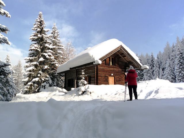 Almhütte in Obsteig - Tirol OBT-TIR in Obsteig im Winter